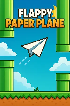 Arcade Flappy Papper Plane
