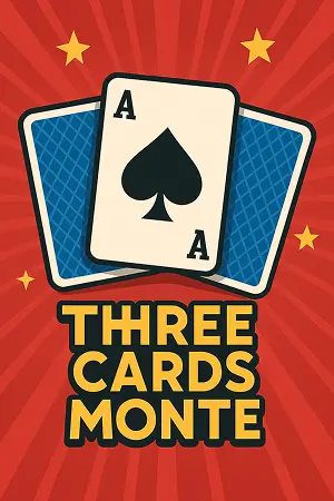 Playful Three Cards Monte